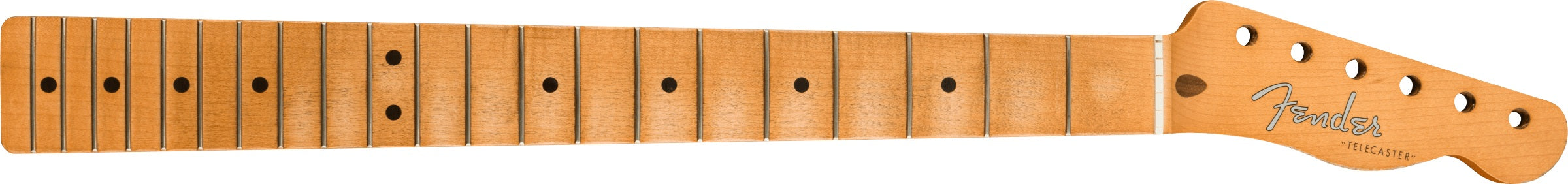 Fender® Road Worn® ’50s Telecaster® Neck, 21 Vintage Tall Frets, Maple, U Shape