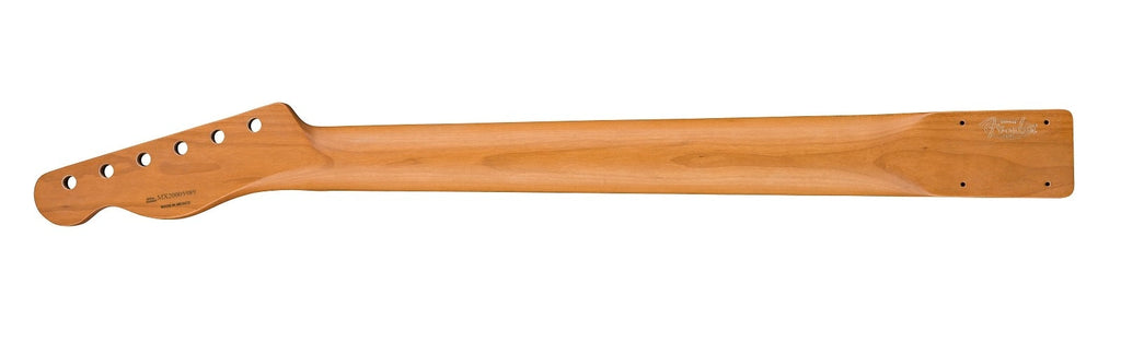 Fender® Roasted Maple Vintera Mod ’60’s Telecaster Neck, 21 Medium Jumbo Frets, 9.5″, “C” Shape
