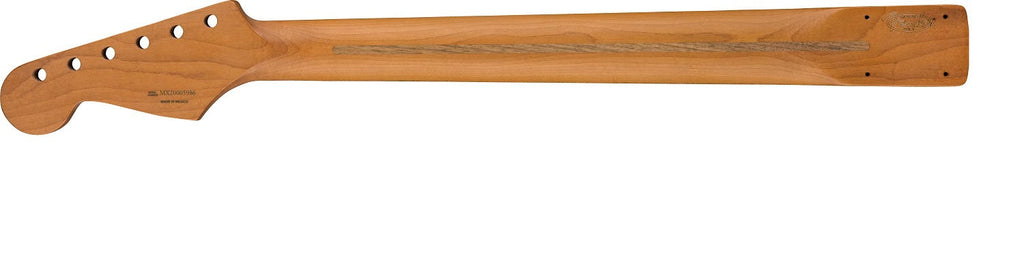 Fender® Roasted Maple Vintera Mod 50’s Stratocaster Neck, 21 Medium Jumbo Frets, 9.5″, “V” Shape