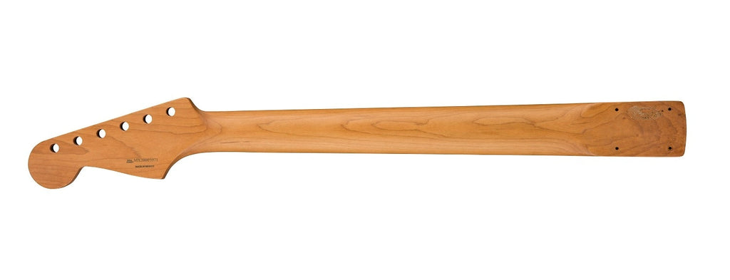 Fender® Roasted Maple Vintera Mod ’60’s Stratocaster Neck, 21 Medium Jumbo Frets, 9.5″, “C” Shape