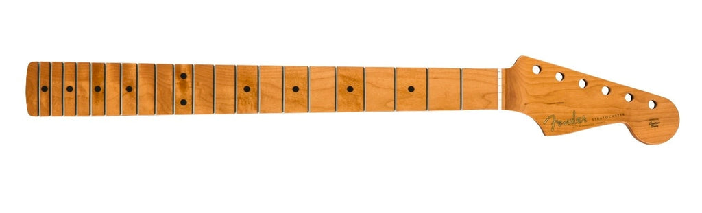 Fender® Roasted Maple Vintera Mod ’60’s Stratocaster Neck, 21 Medium Jumbo Frets, 9.5″, “C” Shape