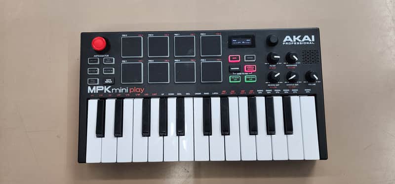 Akai MPK Mini Play Portable 25-Key MIDI Controller and Synth