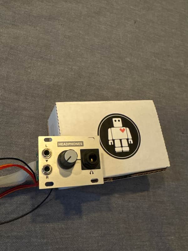 Intellijel Headphones 1U Headphone Out Eurorack Synth Module 2017 - Present - White