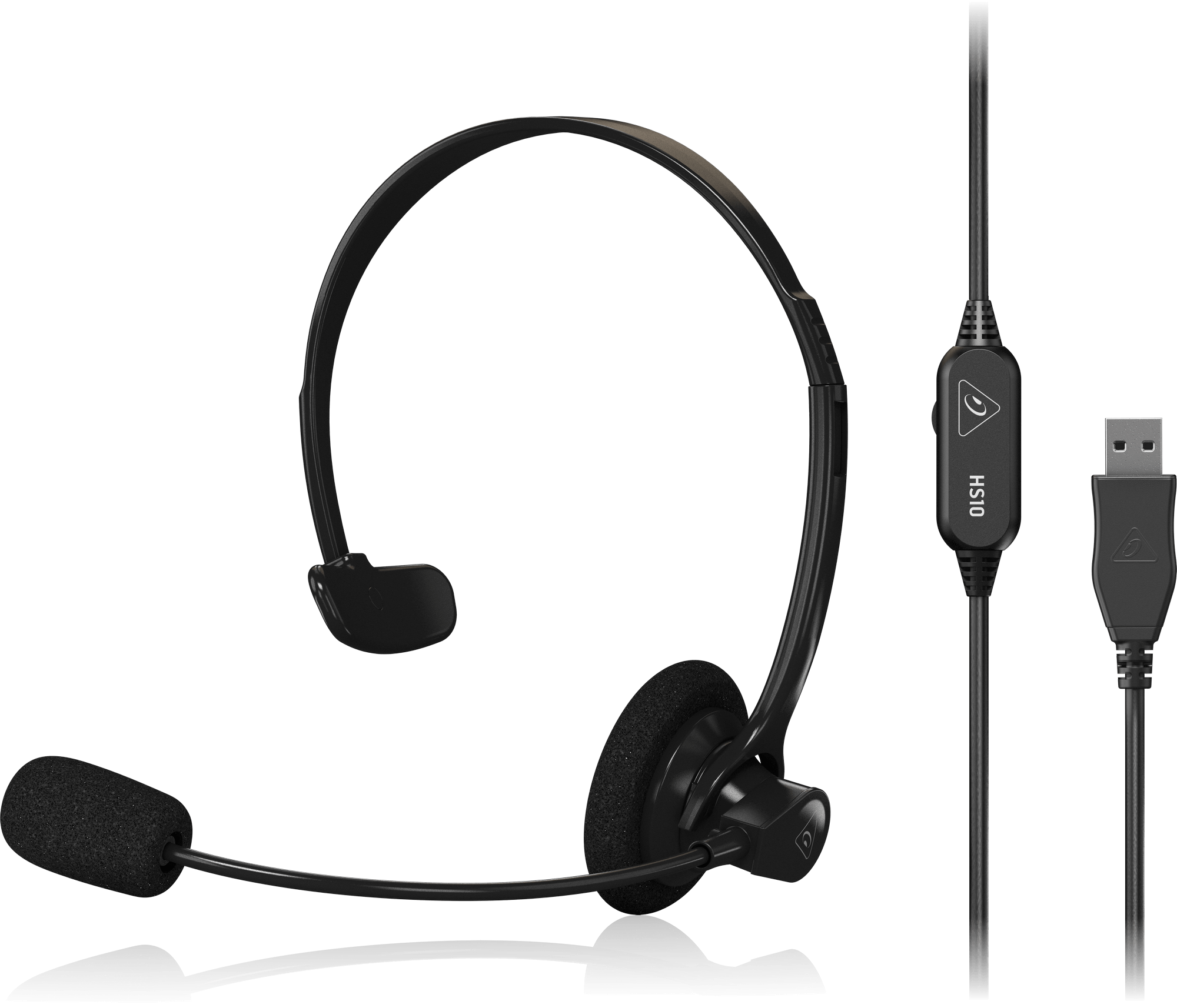 HS10 USB Mono Headset with Swivel Microphone