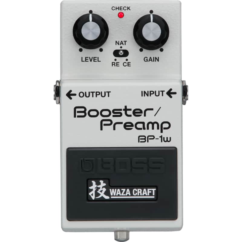 BOSS BP-1W Booster/Preamp Pedal - Waza Craft
