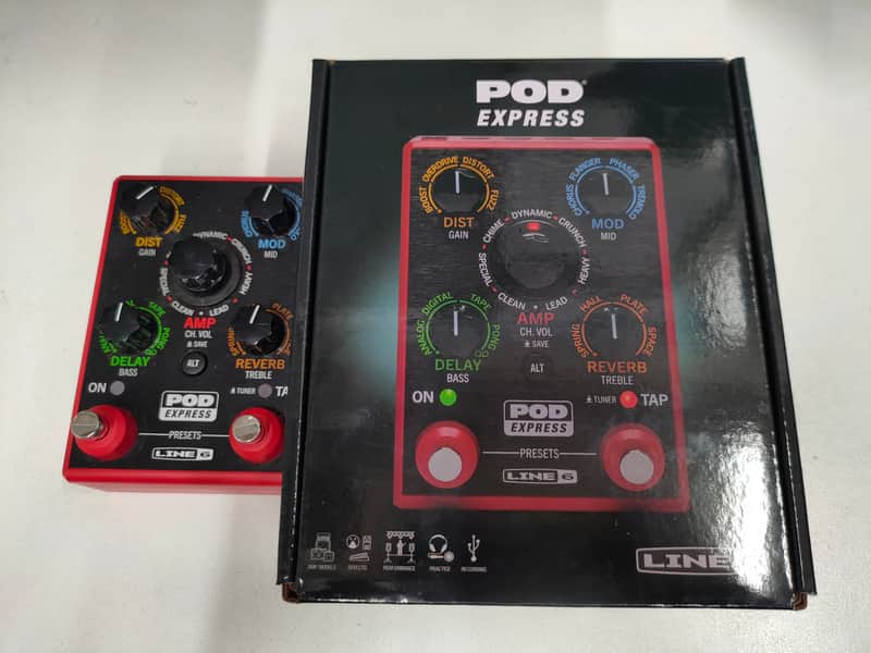 Line 6 POD Express Modeling/Multi-Effect Pedal w/Box USED