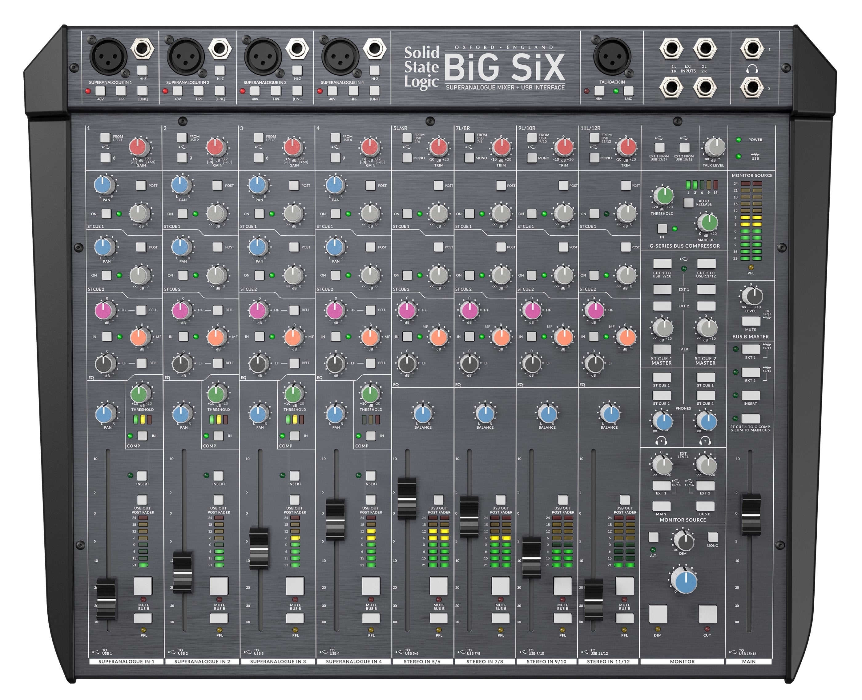 BiG SiX 18 Channel SuperAnalogue Desktop Mixer