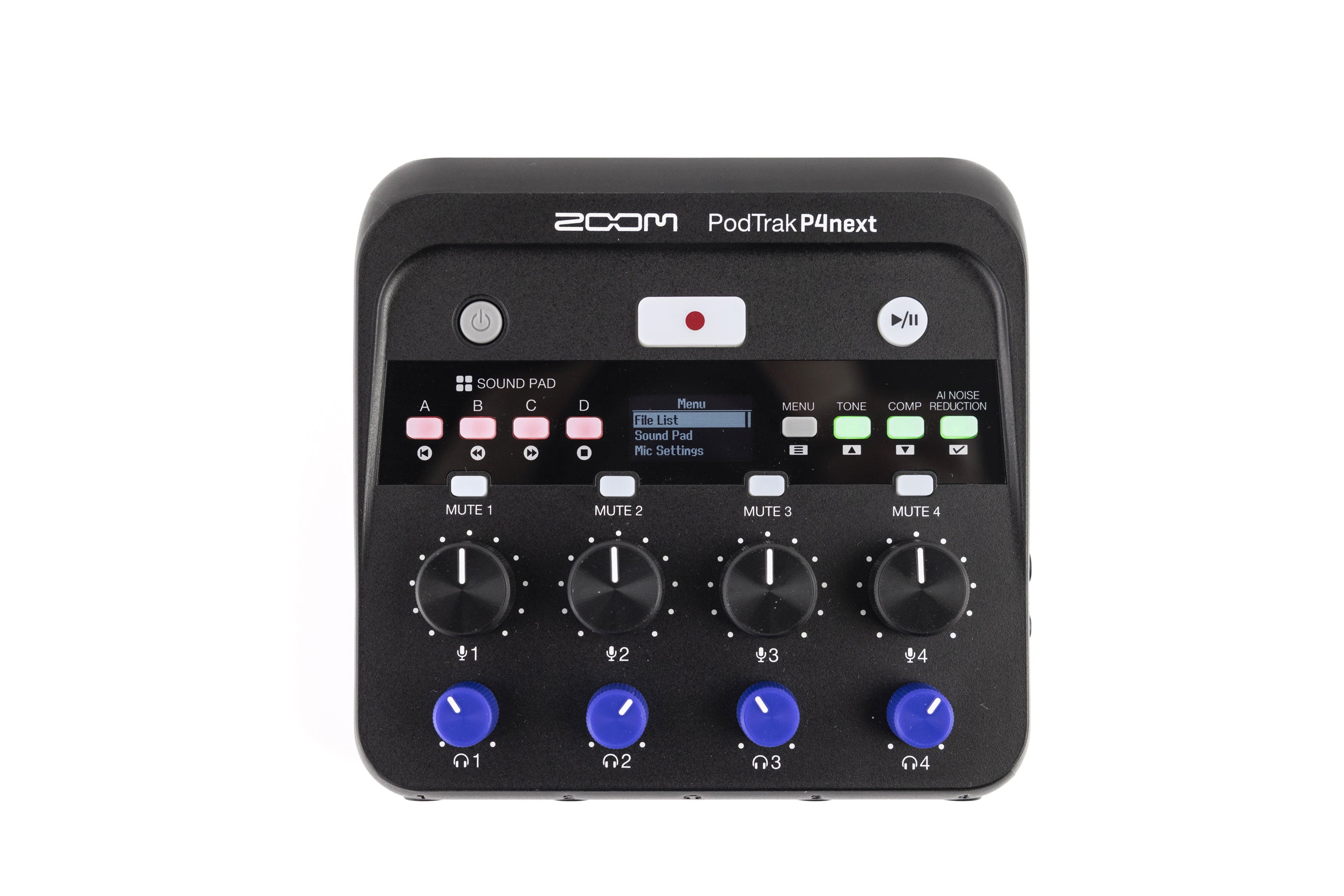 PodTrak P4next Podcast Recorder