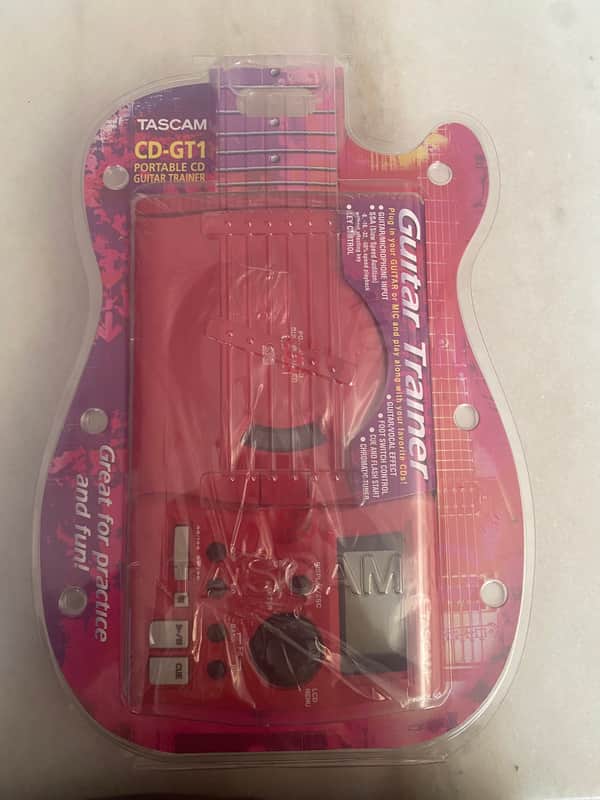 TASCAM Tascam CD-GT1 Guitar Trainer 1990's - Red
