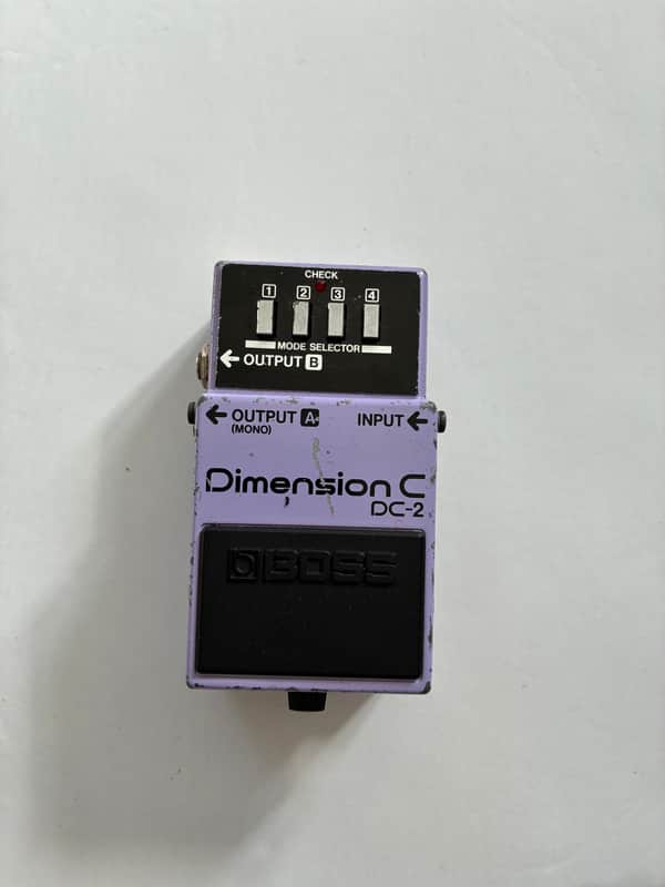 Boss DC-2 Dimension C (Blue Label) 1985 - 1989 - Purple
