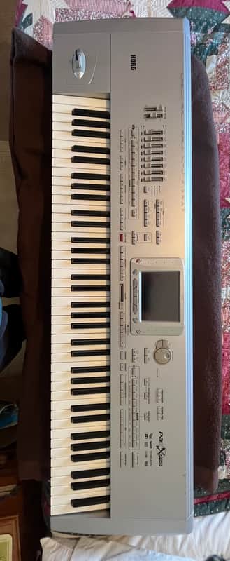 Korg Pa1X PRO Elite 76-Key Professional Arranger Workstation 2000s - Silver