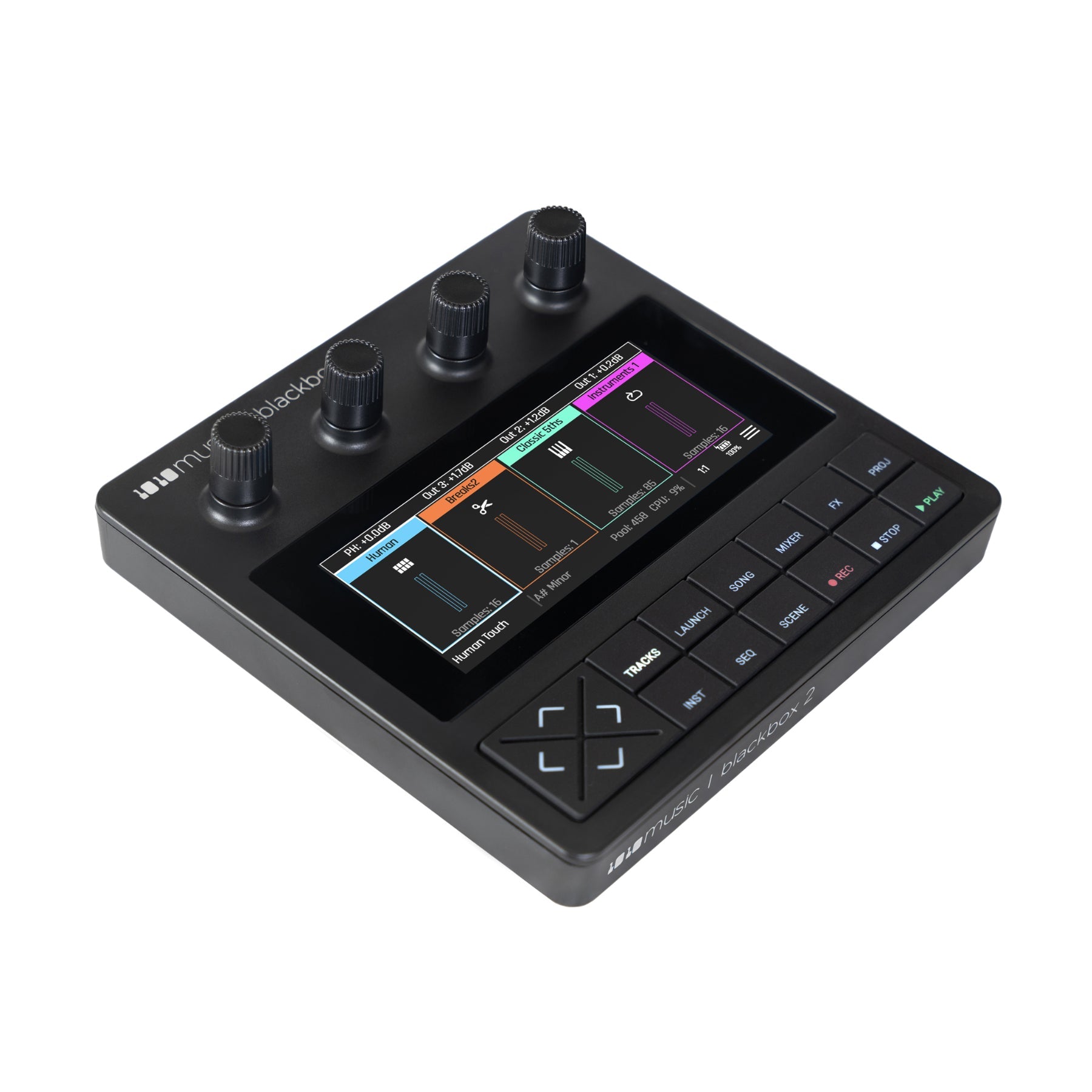 1010 Music Blackbox 2, hardware music sampling instrument