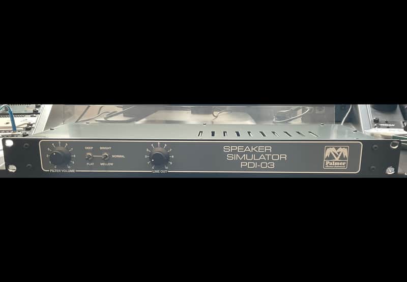 Palmer PDI-03 8ohm Speaker Simulator 1990s - Black