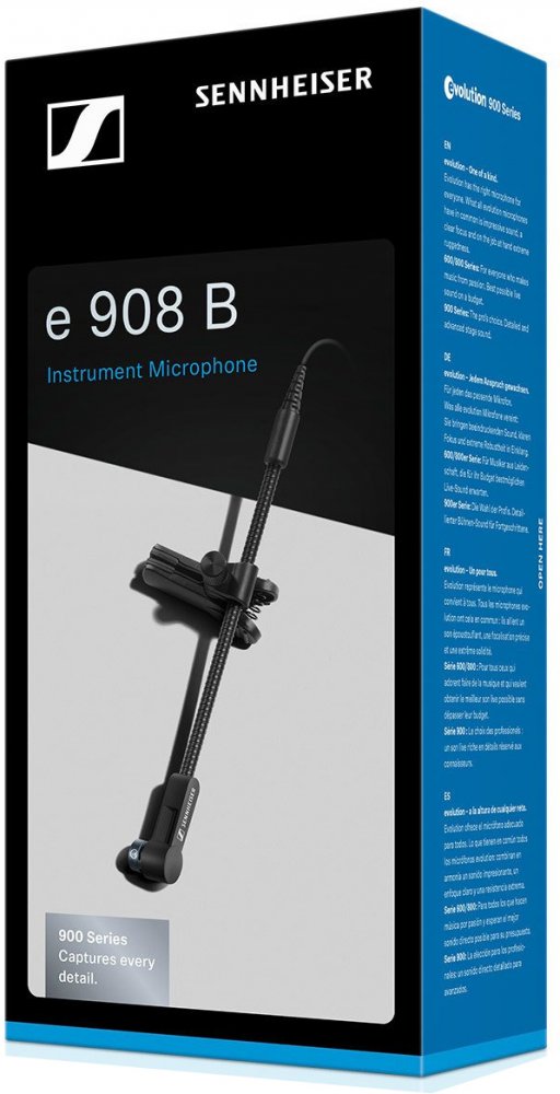 SENNHEISER E 908 B — Microphone, studio recording microphone body