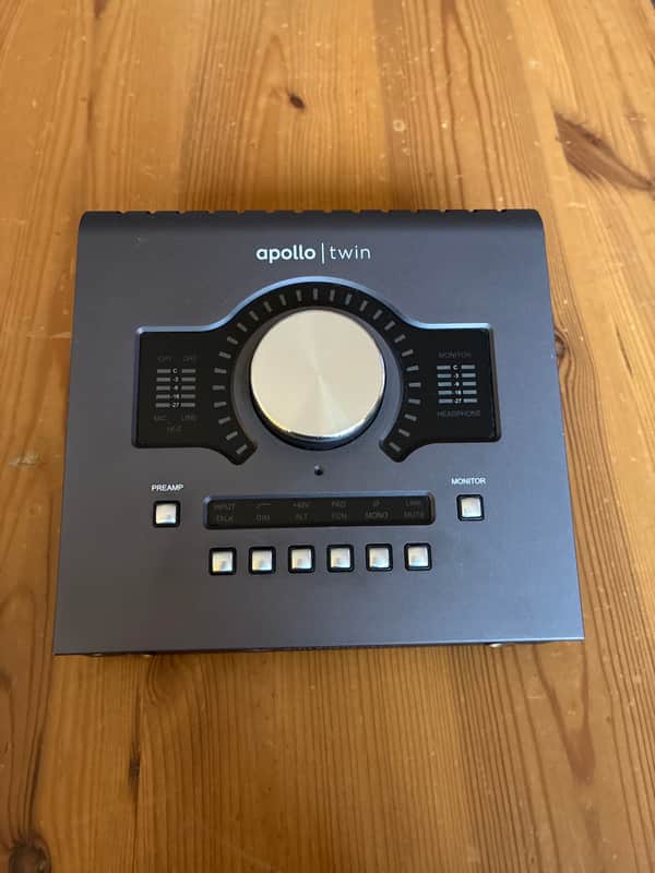 Universal Audio Apollo Twin QUAD MKII Thunderbolt Audio Interface 2010s - Dark Grey