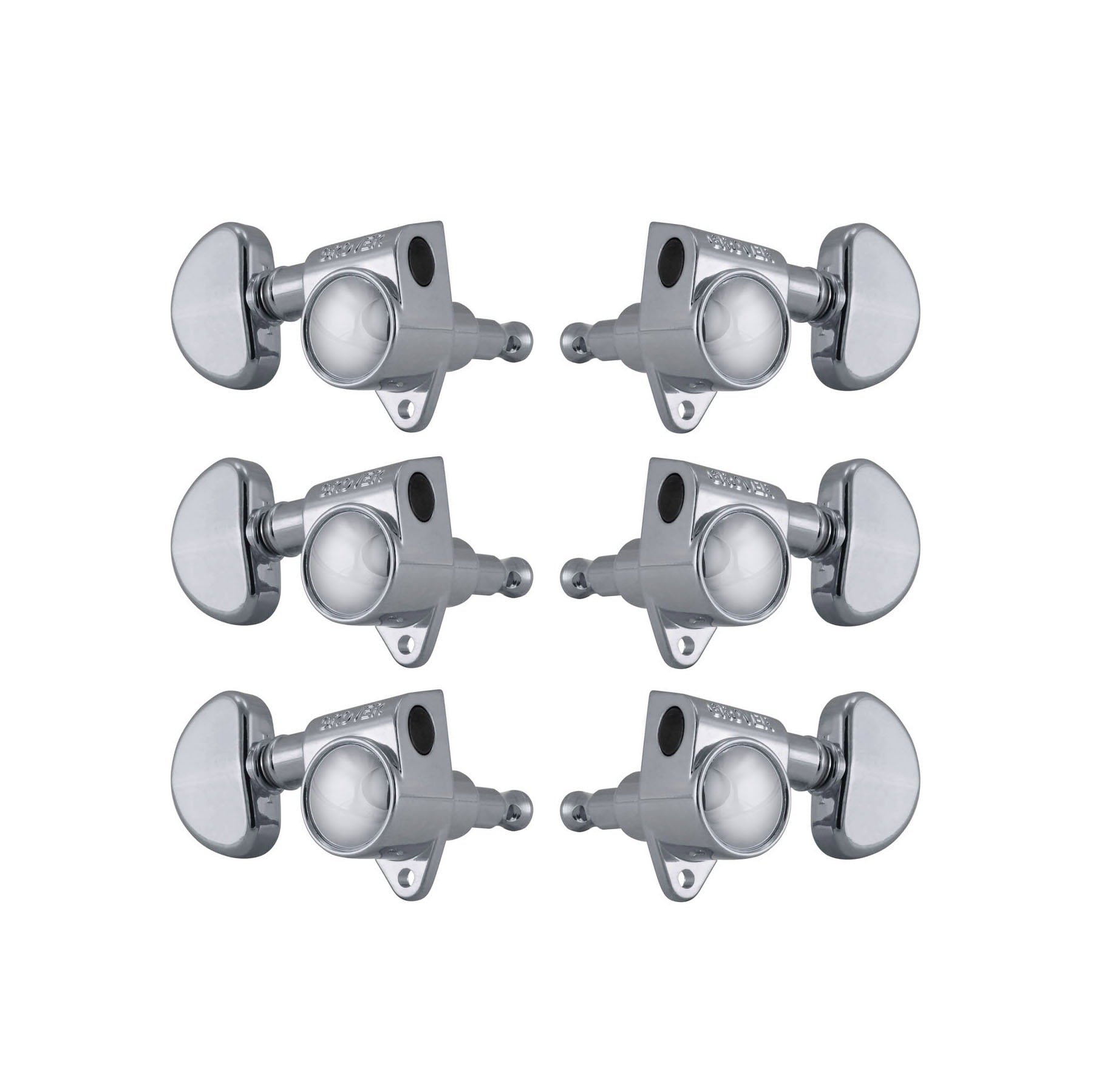 Grover 102-18C Rotomatic Gold Machine Heads 3+3 – Kidney Style