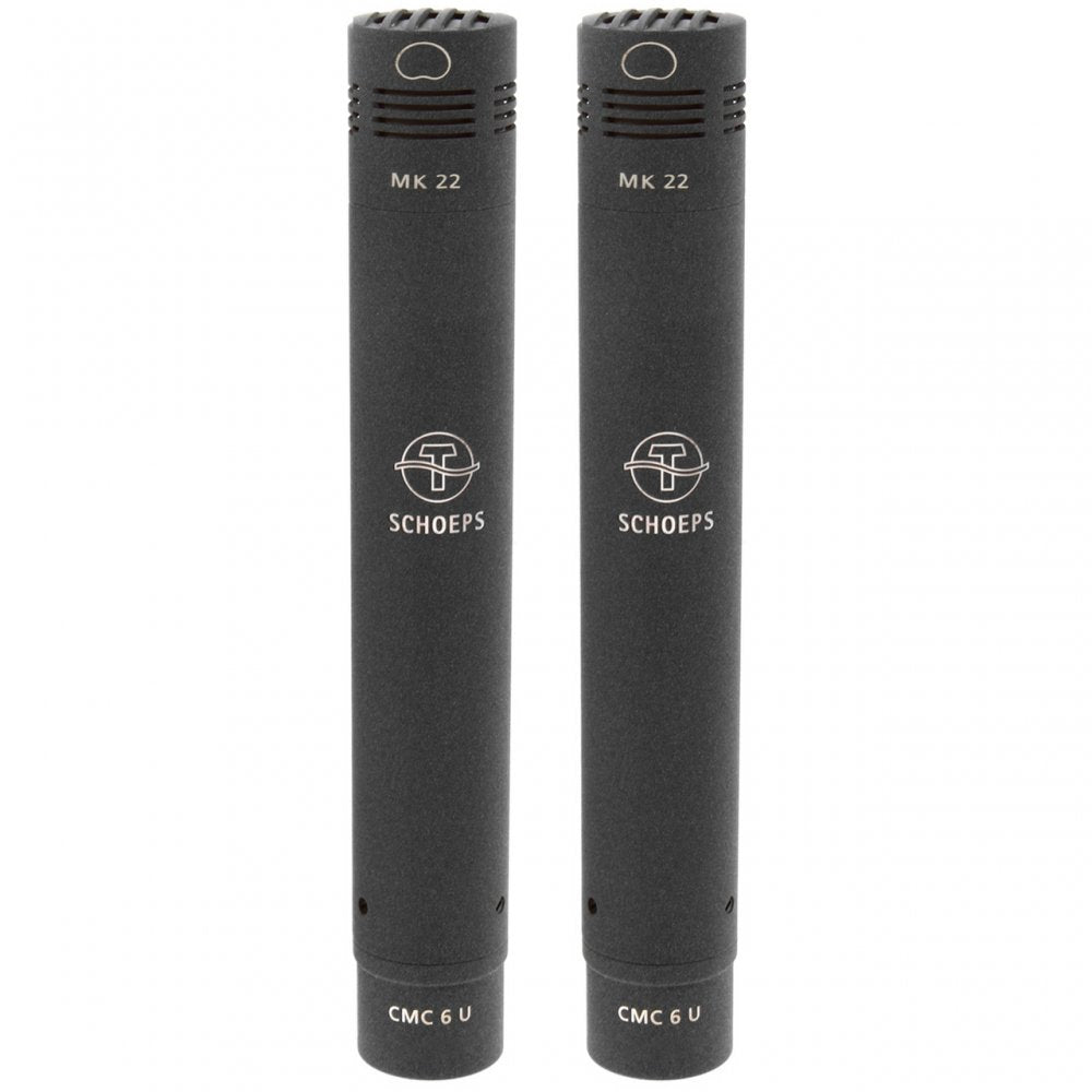 SCHOEPS CMC6 w/ MK22 - Stereo Set — Microphone, studio recording microphone body
