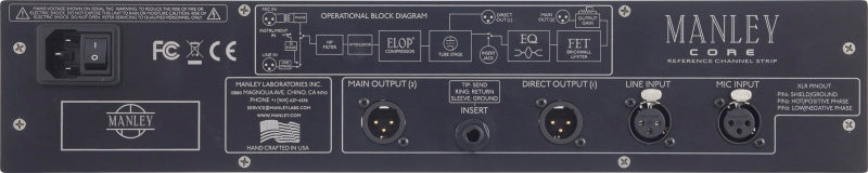 MANLEY LABS CORE — Preamp / DI