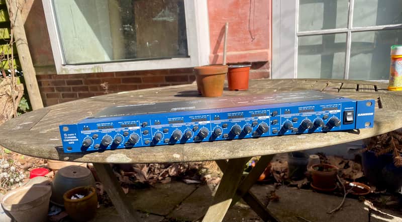 Samson S-Com 4 S Class 4-Channel Compressor/Gate 2010s - Blue
