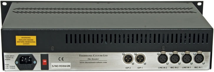 THERMIONIC CULTURE The Rooster 2 — Microphone, studio recording microphone body