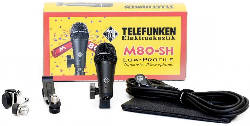 TELEFUNKEN M80-SH — Microphone, studio recording microphone body