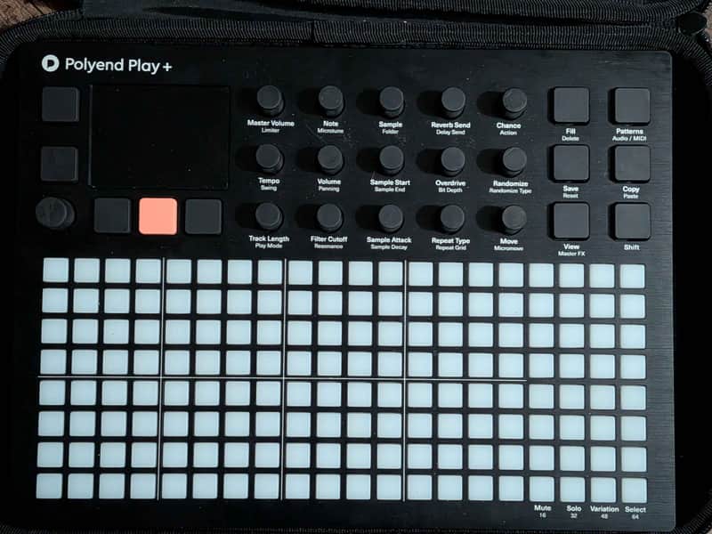 Polyend Play+ Sample-Based MIDI Groovebox 2024 - Present Black