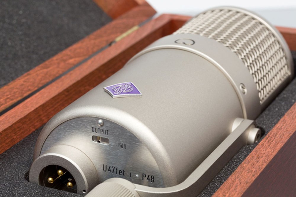 NEUMANN U 47 fet Collector's Edition — Microphone, studio recording microphone body