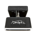 Black guitar effects rocker pedal with Jimi Hendrix signature on front and visible metal jack connector.