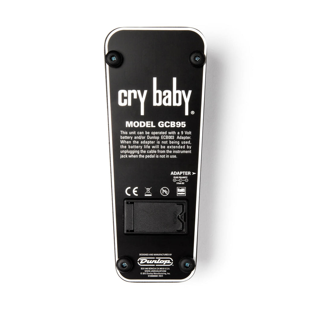Dunlop GCB95 Cry Baby Original Wah Effect Pedal