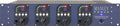 Front view of a Manley Force four-channel vacuum tube microphone preamplifier with controls and LED indicators.