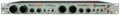Front panel of a Buzz Audio DBC-20 diode bridge compressor with dual-channel controls and LED meters.