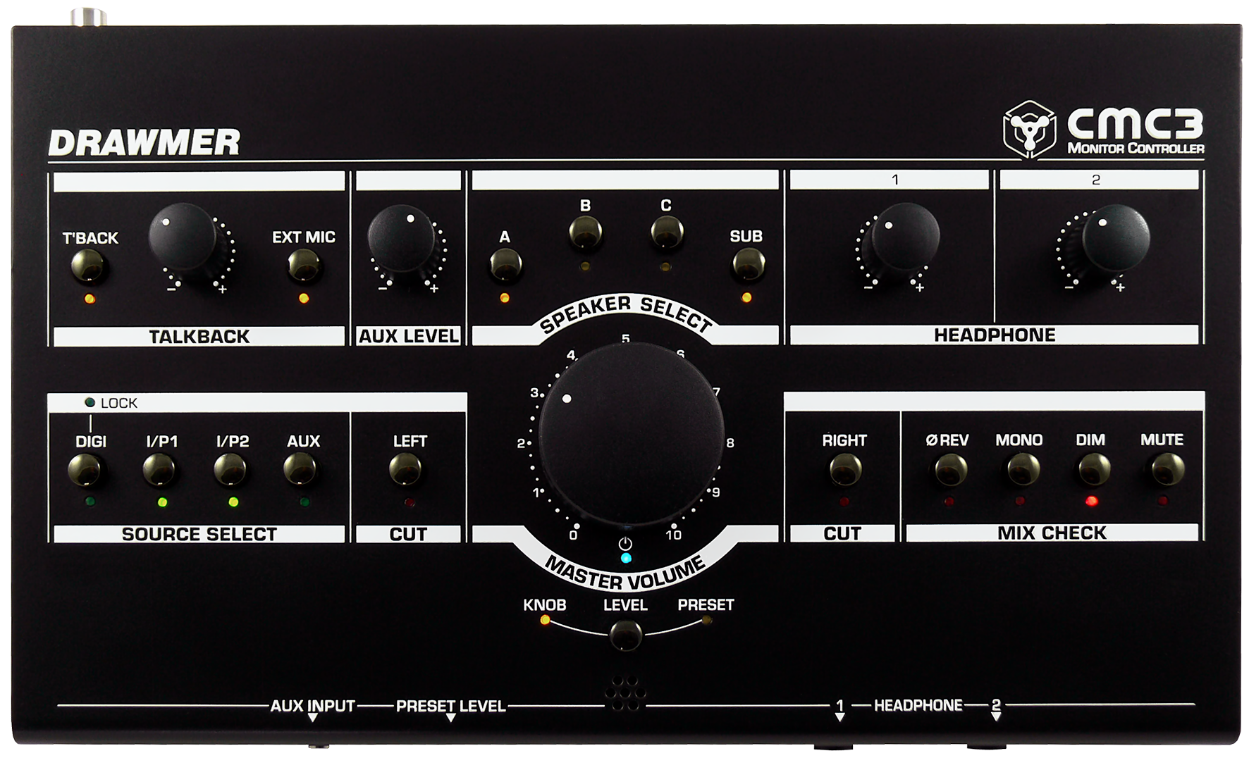 CMC3 4 Source 3-Out Monitor Controller