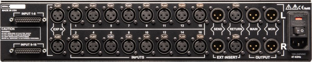 DANGEROUS MUSIC 2-BUS+ — Mixer
