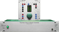 Front view of a Crane Song Avocet IIA discrete class A studio controller with a remote unit and headphone jack.