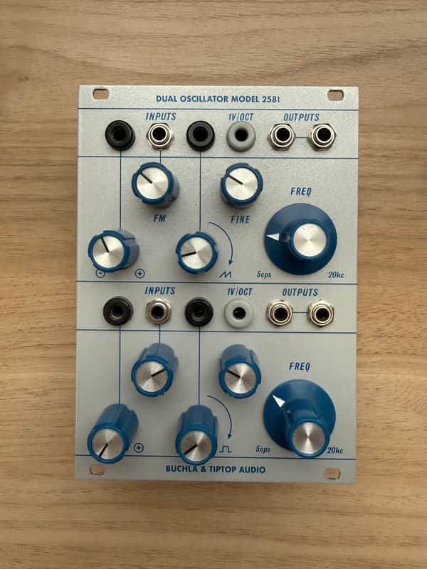 Tiptop Audio Buchla 258T Dual Oscillator 2022 - Present - Silver
