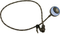 Circular Schertler pickup with attached cable and 3-pin connector on a white background.