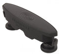 Black Schertler branded device with two adjustment knobs viewed from an angled top side