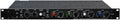 Front view of a black 1U rackmount microphone preamplifier and parametric equalizer with multiple knobs, switches, and a 1/4 inch input jack.