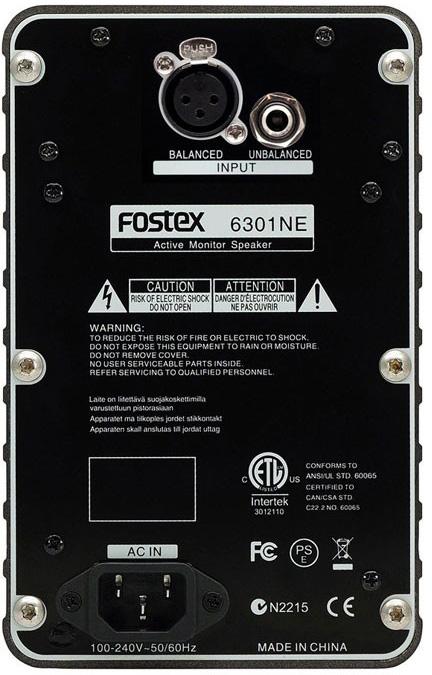 FOSTEX 6301NE — Studio Monitor, nearfield reference loudspeaker