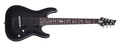 Schecter 7-string Solidbody Electric Guitar with Mahogany Body, 3-pc Maple Neck, Rosewood, Satin Black 1185-SHC