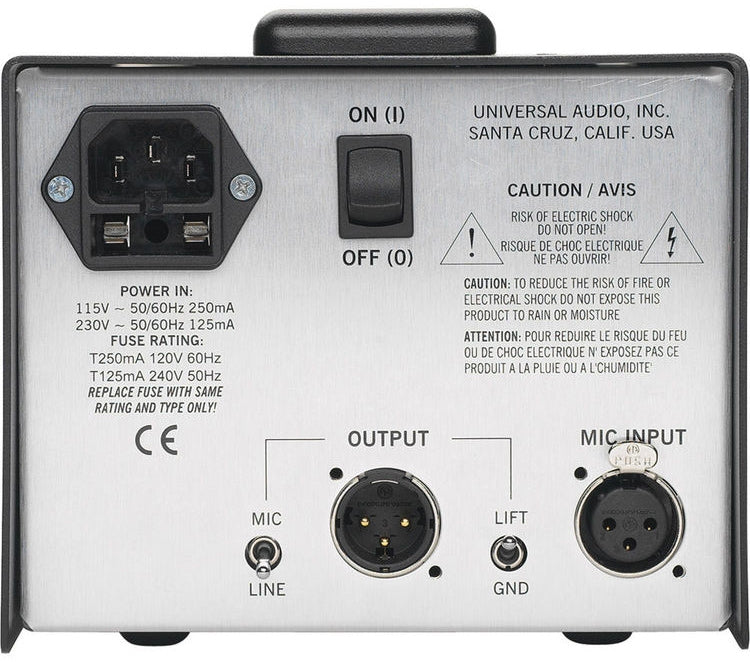 UNIVERSAL AUDIO SOLO 610 — Microphone, studio recording microphone body