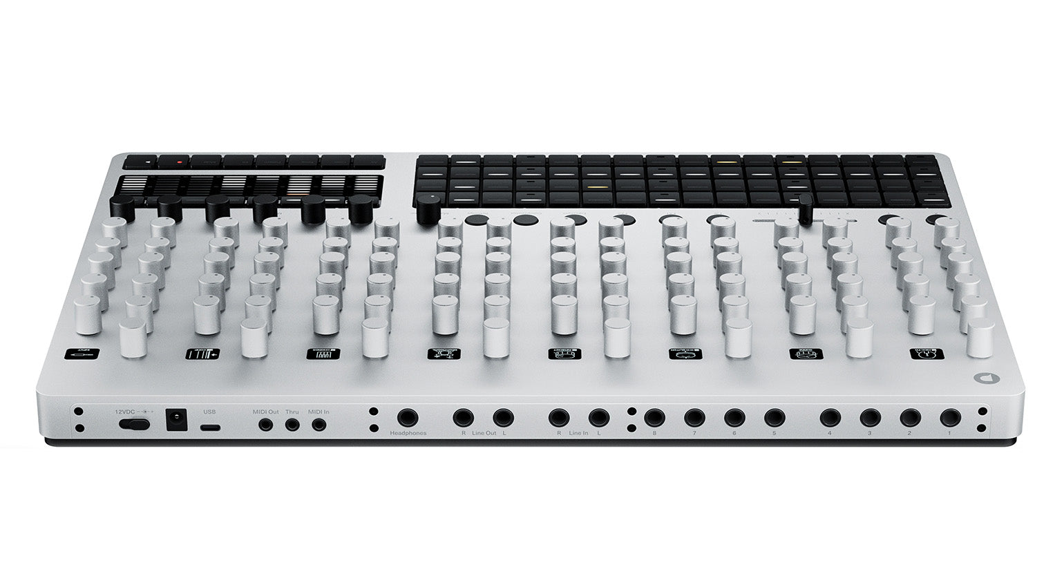 Polyend Drums - Hybrid Drum Machine - Silver, rhythm production drum machine