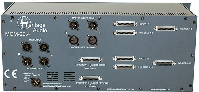 HERITAGE AUDIO MCM 20.4 — Mixer