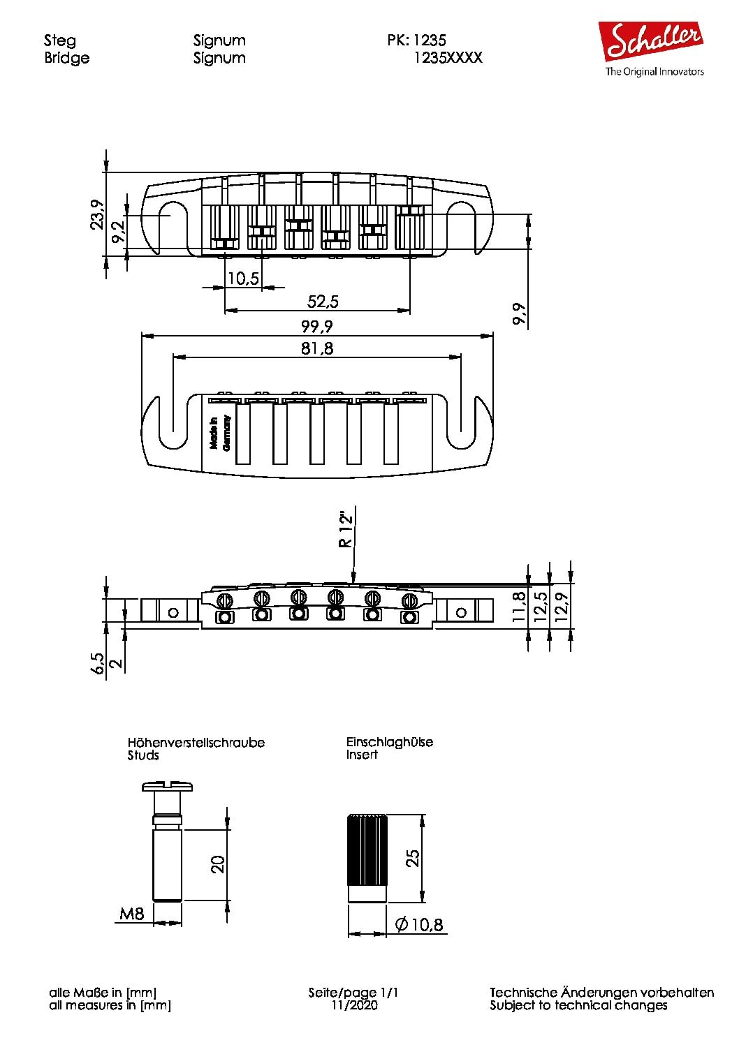 Schaller Signum Bridge
