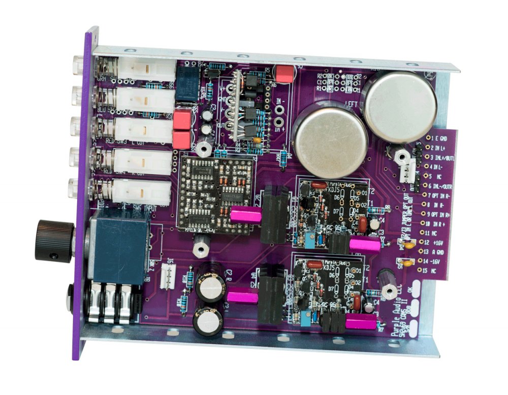 PURPLE AUDIO Cans II Headphone Amp — Headphones