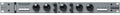 Front panel of a stereo voltage control audio processor with knobs and switches labeled for compression settings