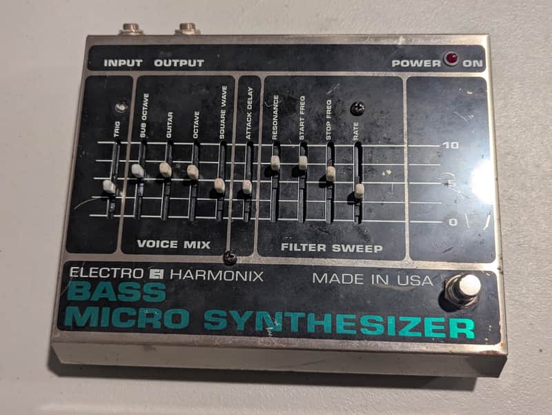Electro-Harmonix Bass Micro Synthesizer 1981 - 1984 - Black