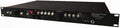 Black rackmount summing mixer with knobs, push buttons, and headphone jack on front panel.