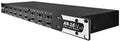 Black metal rackmount A-Net input module with 16 numbered ports and control switches.