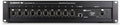 Black rack-mount audio interface with ten XLR outputs, an Ethernet port, and a combo input jack.